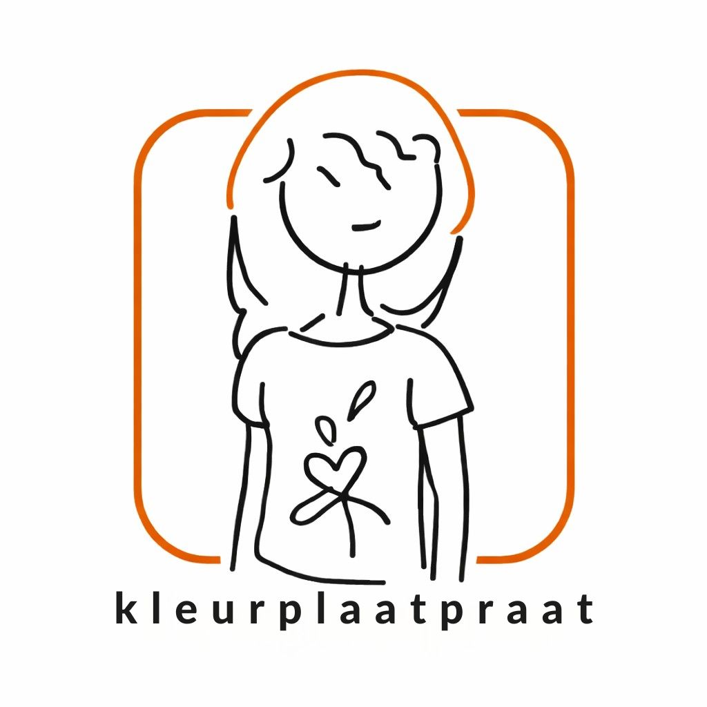 Kleurplaatpraat logo